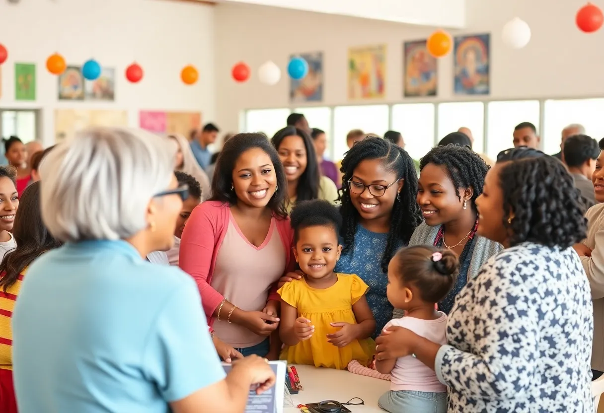 Celebration event for community-based care supporting child welfare in Deep East Texas.