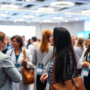 Participants at the Community Oncology Conference 2025 engaged in discussions.