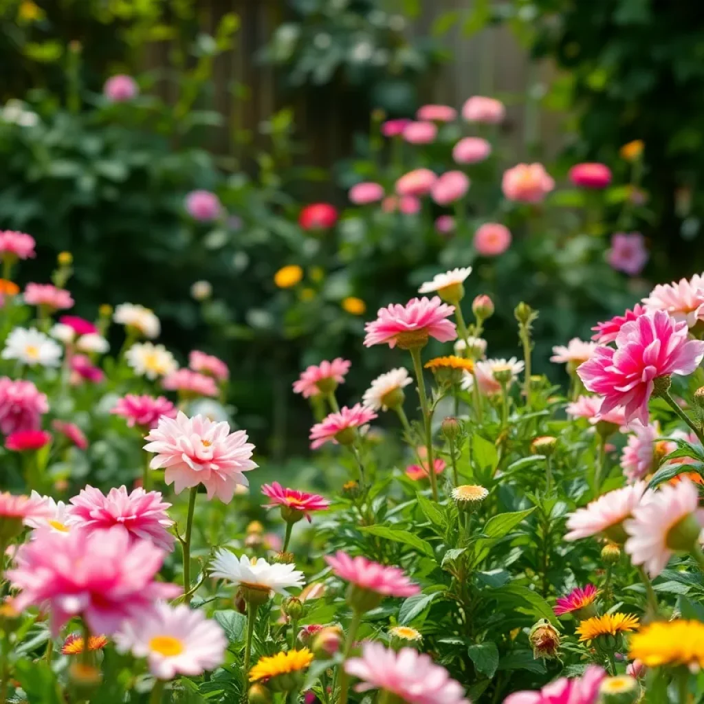 A beautiful garden representing legacy and family love.