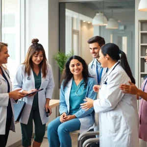 Interface of a healthcare navigation platform connecting patients with advocates
