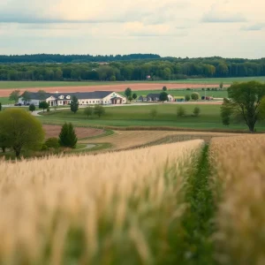 Veterans receiving healthcare support in a rural setting