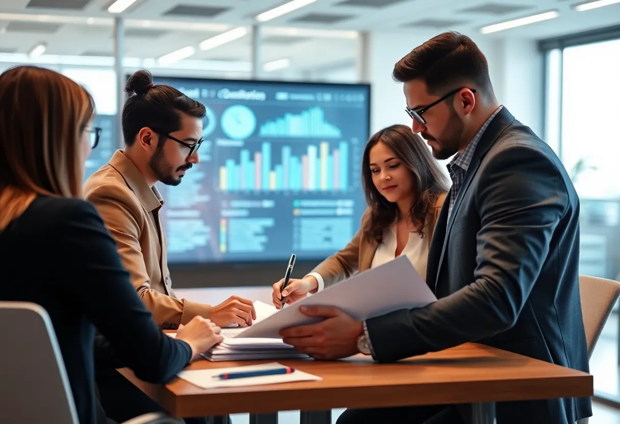 Illustration of ICC Case Connect platform in action