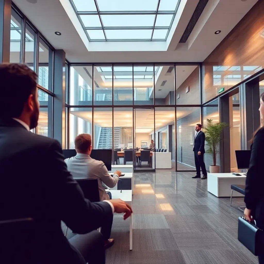 Corporate office environment of Lineage Inc.