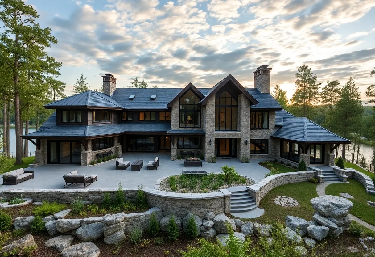 Luxurious newly remodeled home in Michigan with modern design elements