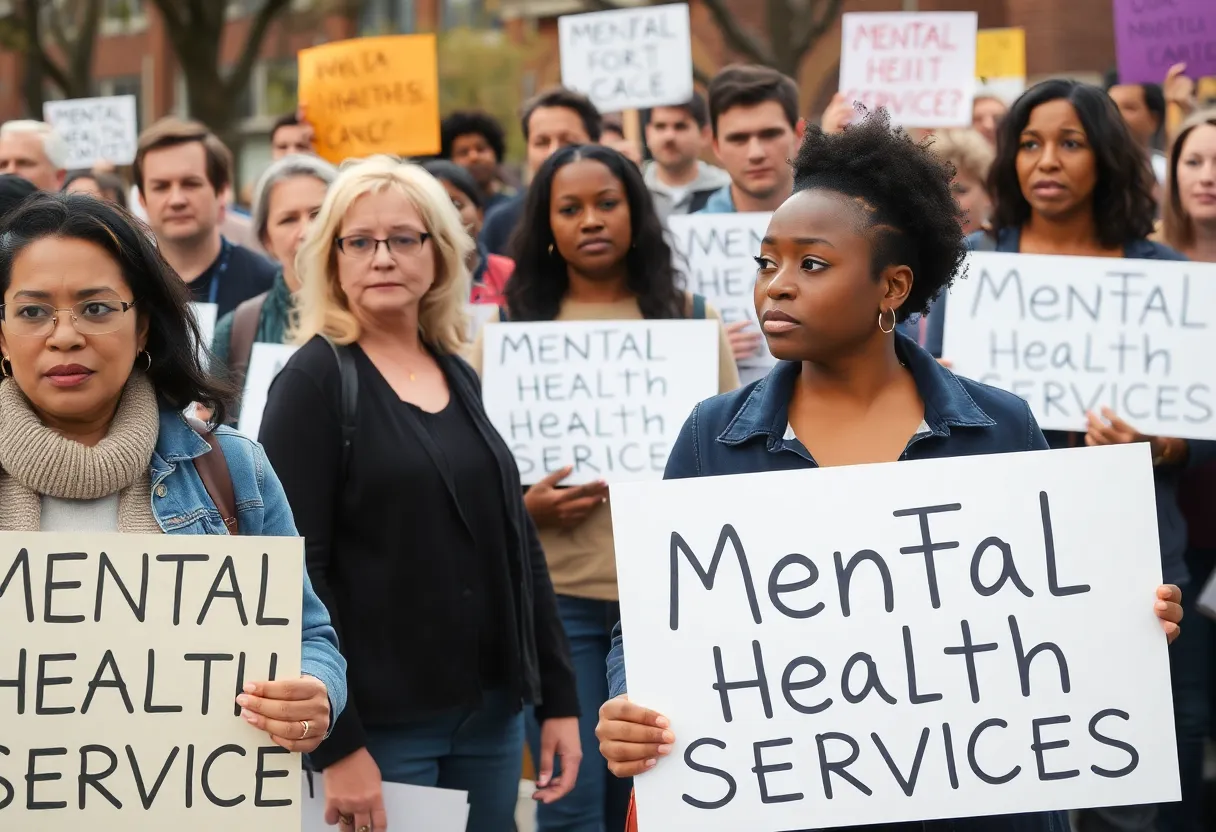 Children receiving mental health support in a serene environment
