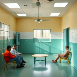 Therapeutic environment in mental health unit for inmates