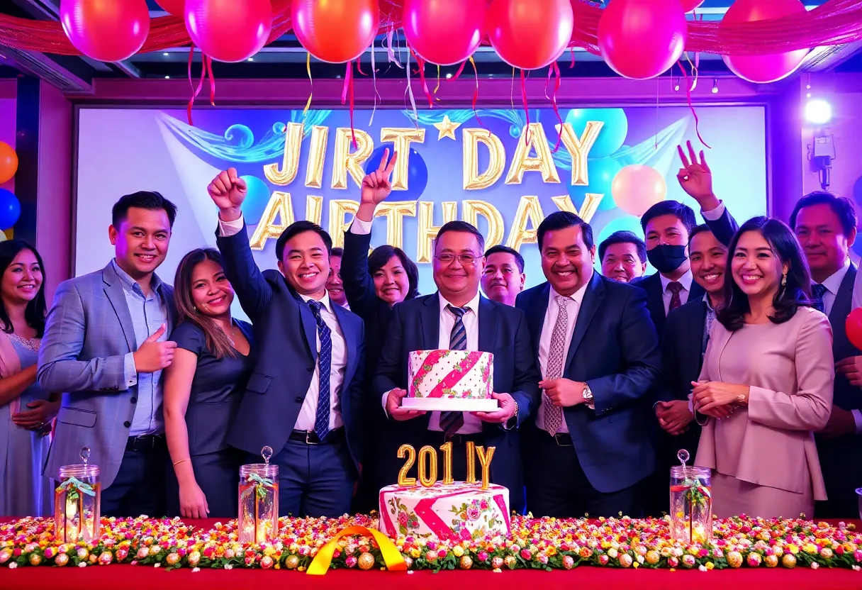 Executives celebrating Shondaland's 20th anniversary promotions