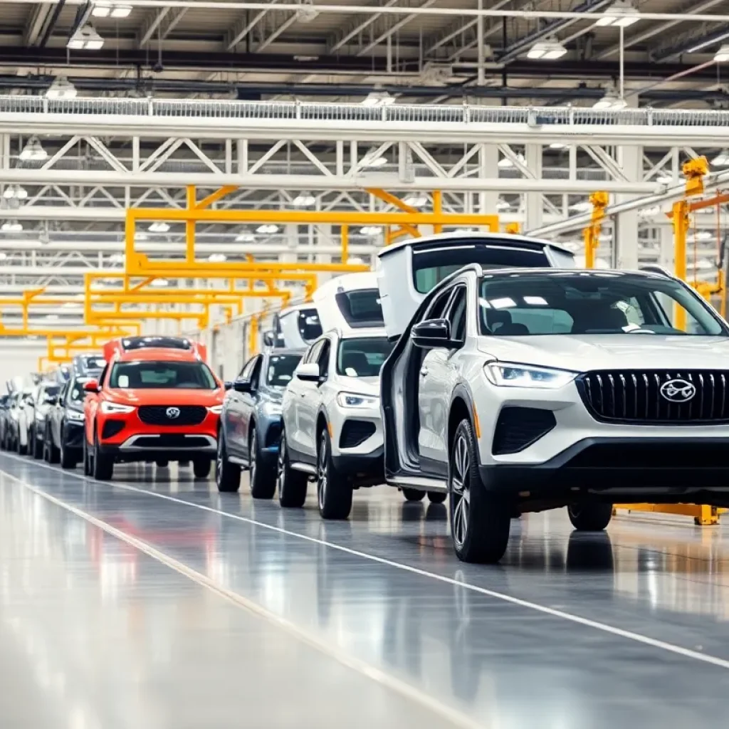 Manufacturing facility of The Shyft Group specializing in specialty vehicles.