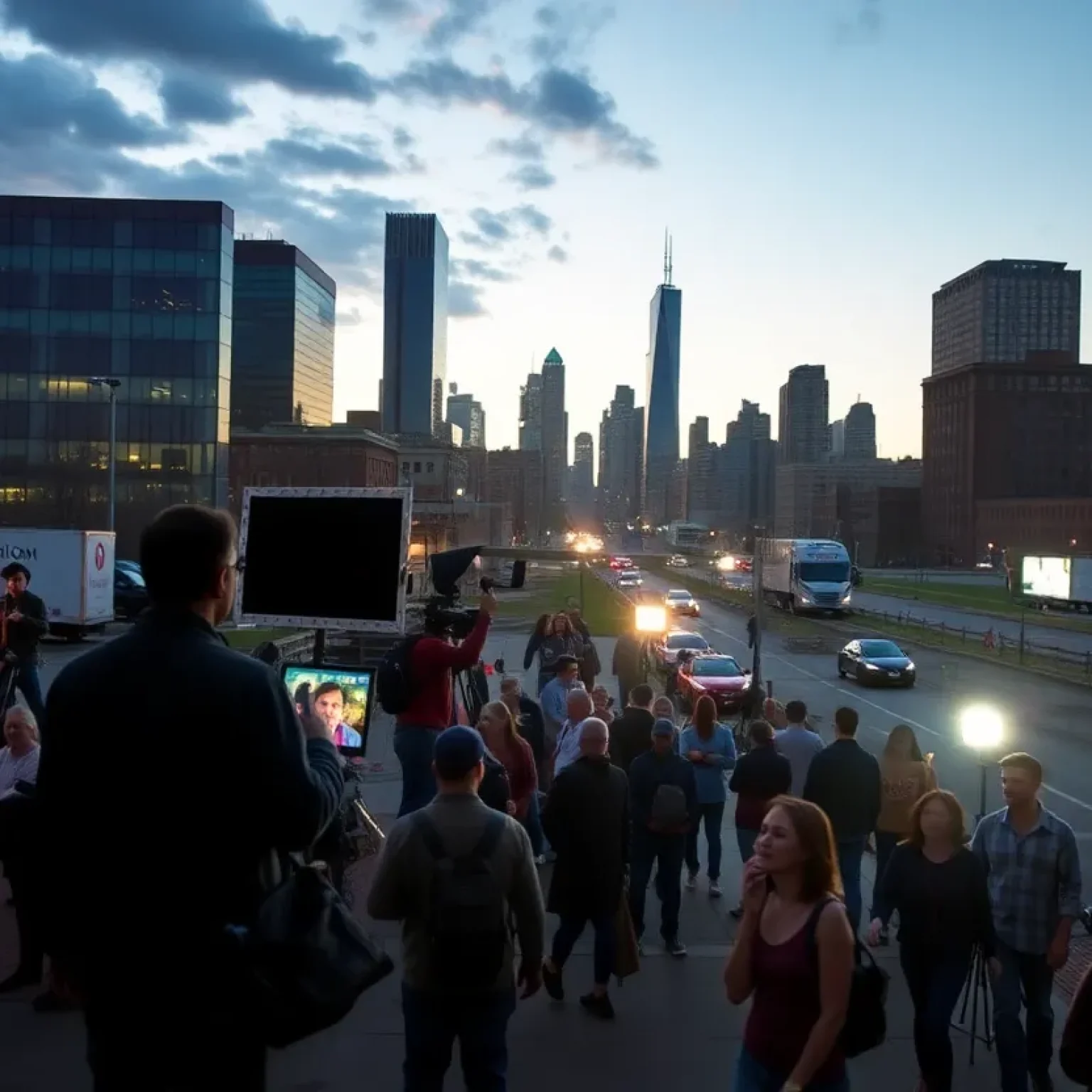 Vibrant film production in Detroit capturing creativity and community