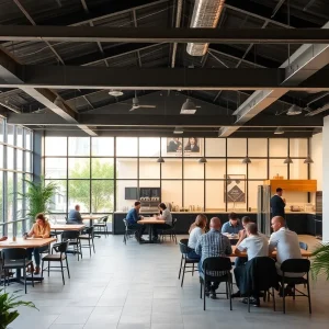 Modern office space of Hobbs + Black Architects in Grand Rapids