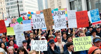 Protests Erupt in Novi, Michigan on International Workers Day