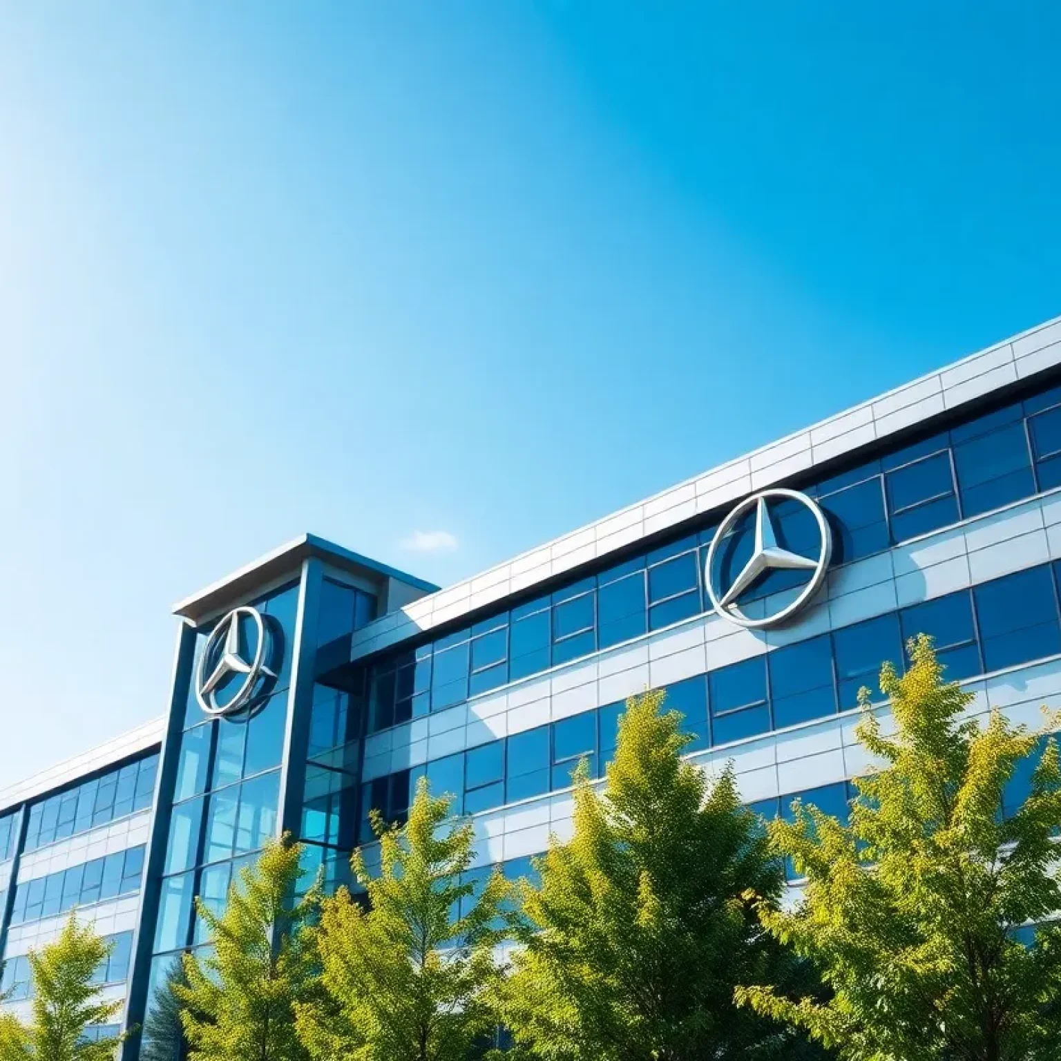 New Mercedes-Benz headquarters in Sandy Springs, Georgia