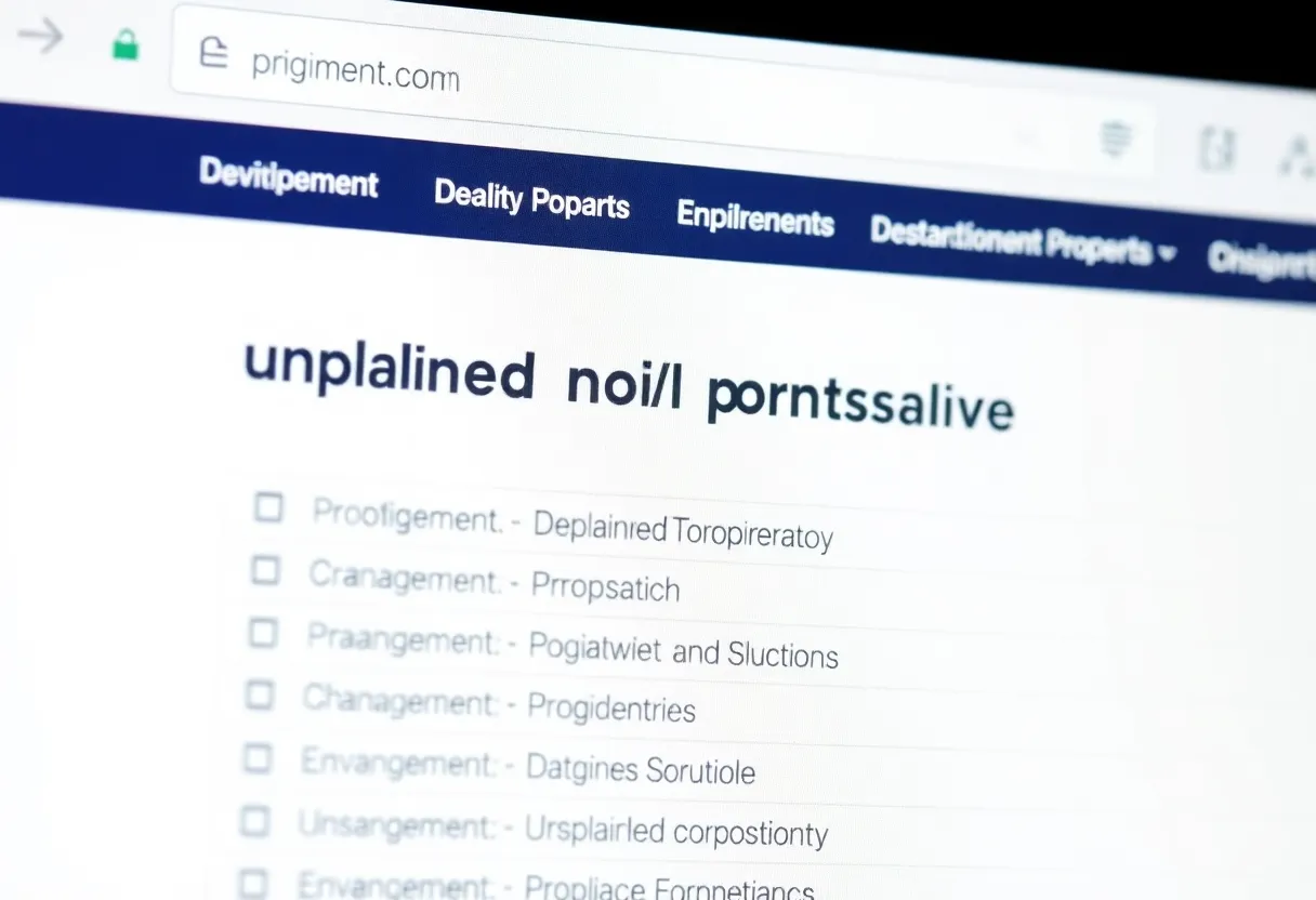 Screenshot of Michigan's newly launched Unclaimed Property website