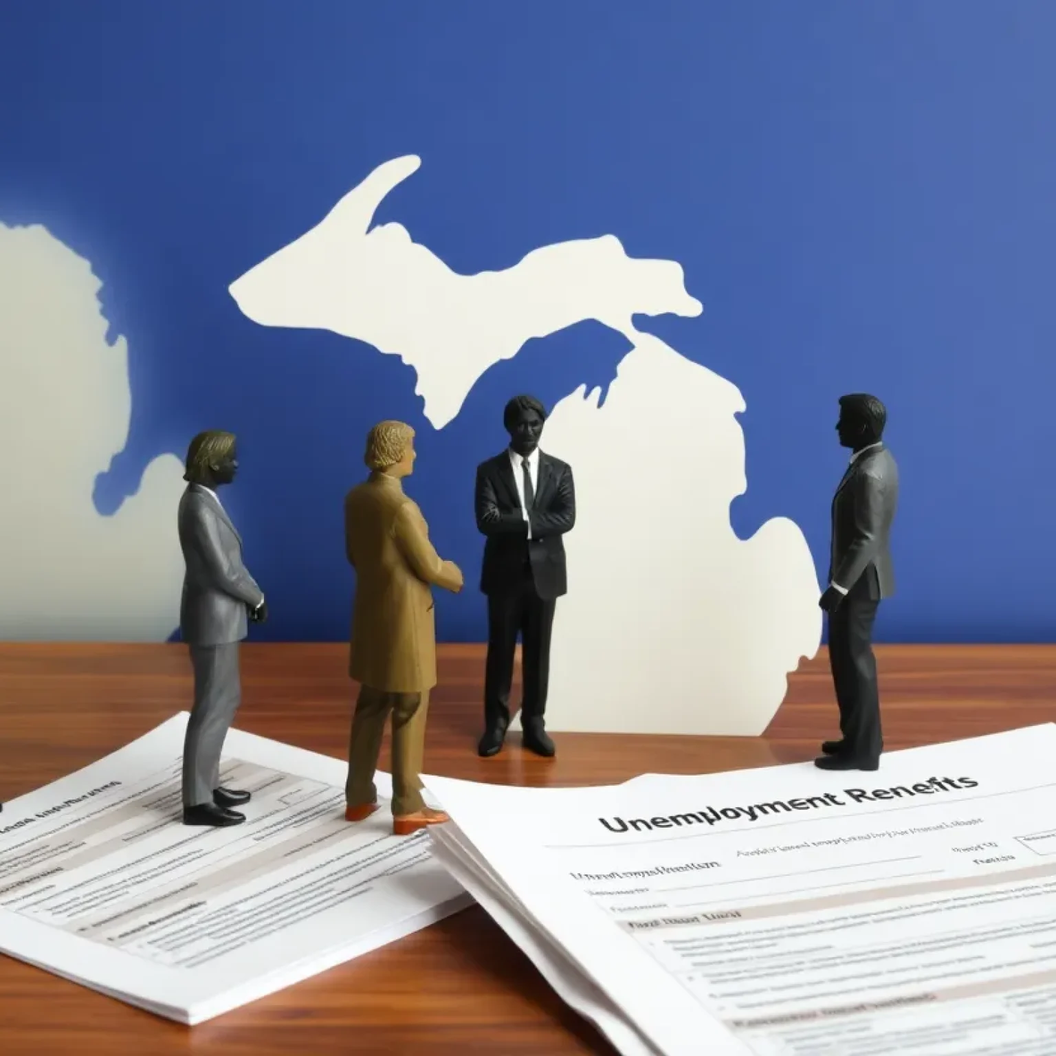 Representation of unemployment benefits assistance in Michigan