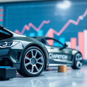 Visual representation of Stoneridge financial report and automotive technology