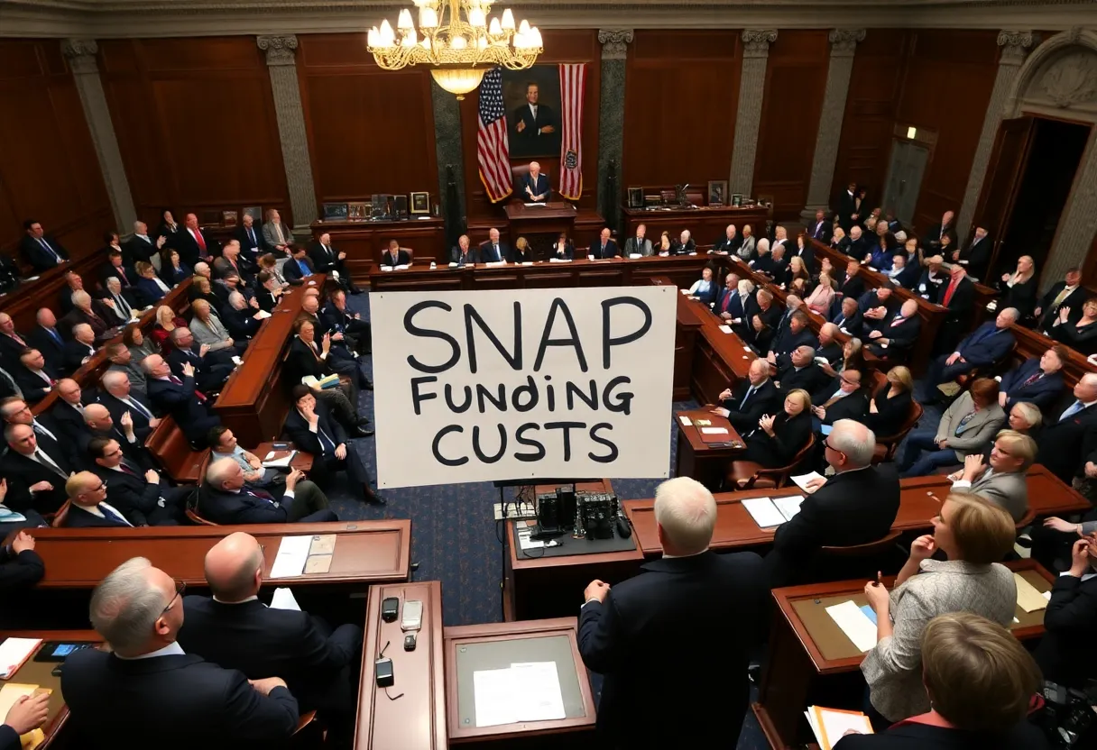 U.S. lawmakers voting on SNAP funding cuts