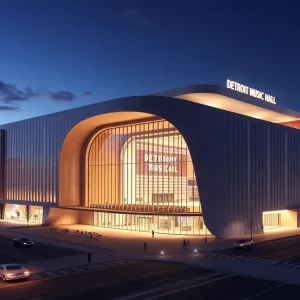 Renovation of the Detroit Music Hall