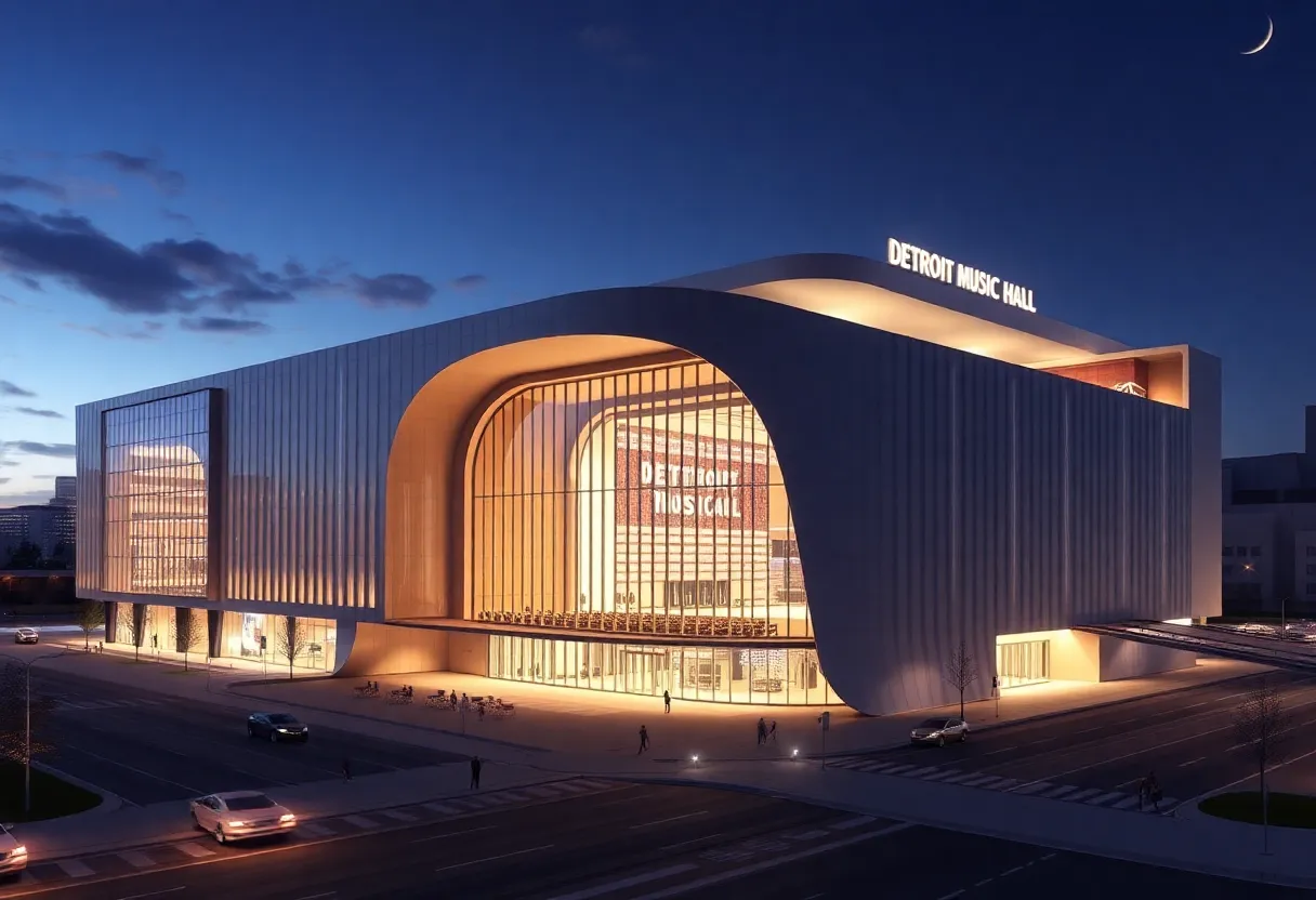 Renovation of the Detroit Music Hall