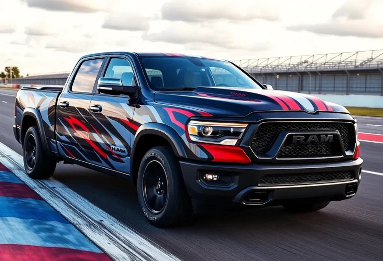 Concept race truck by Ram for NASCAR