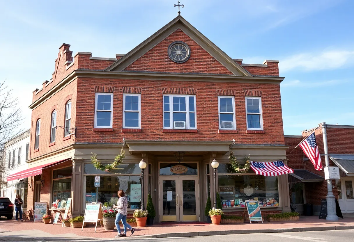 A beautifully renovated historic general store in Michigan.