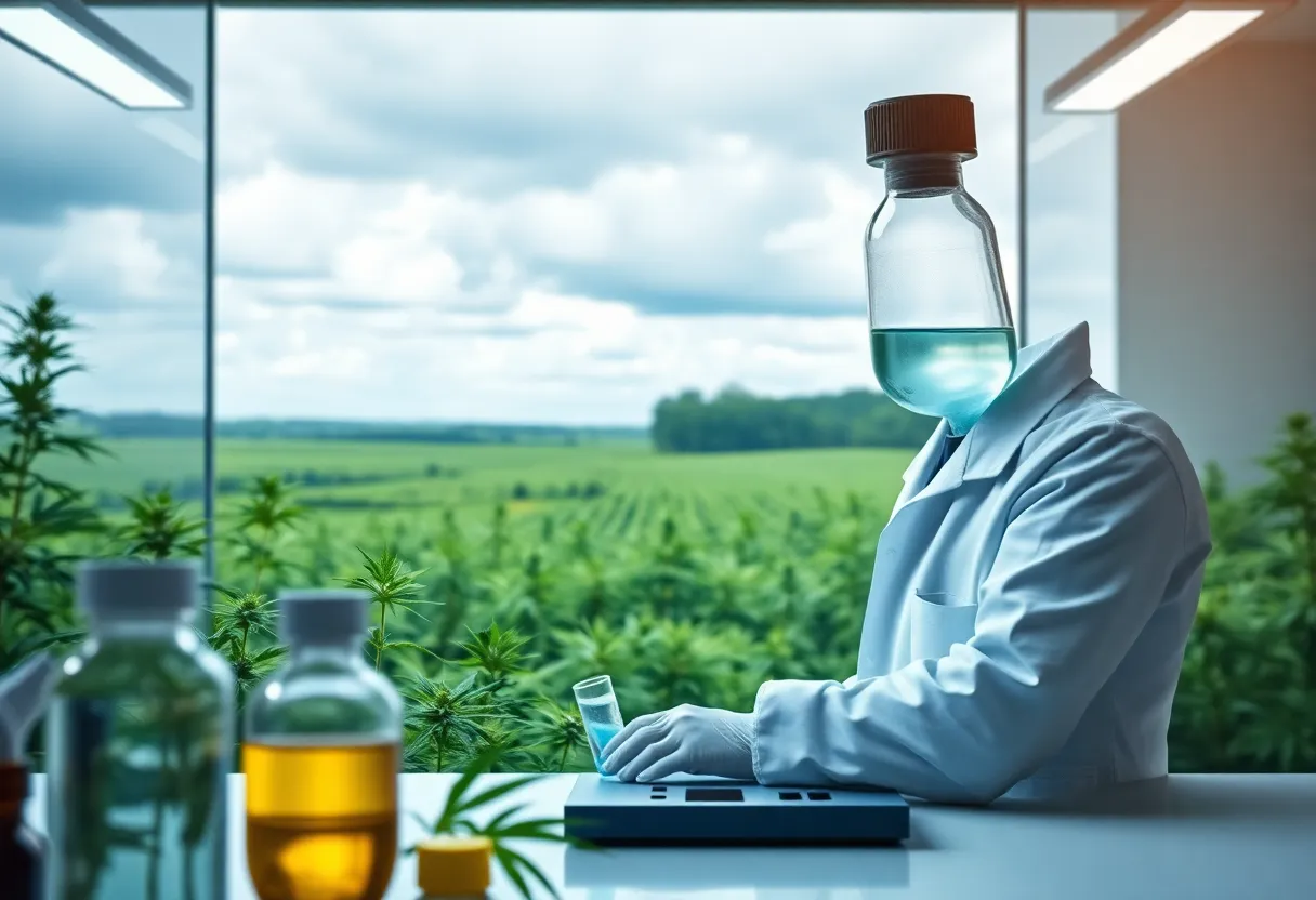 Laboratory environment for cannabis testing in Michigan