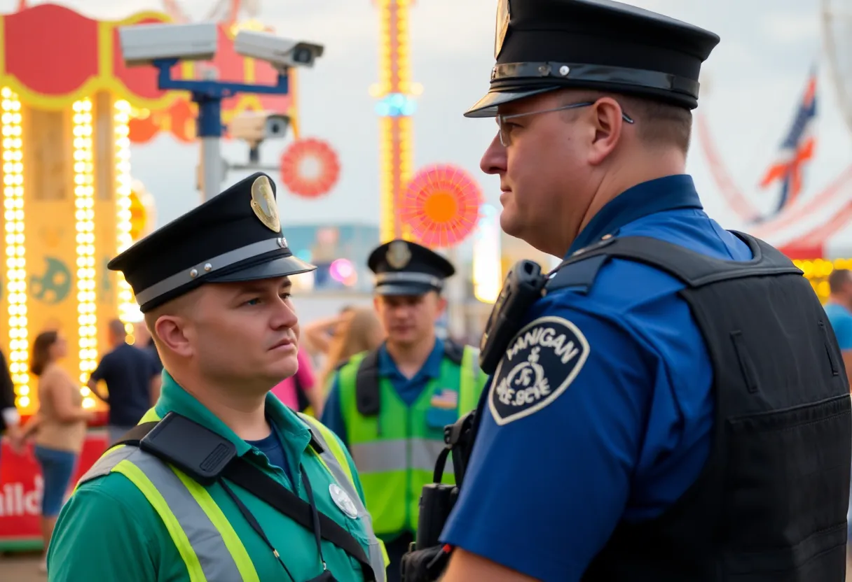Increased police presence and security measures at Michigan State Fair