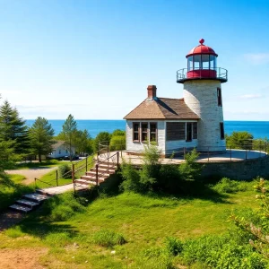 A community effort in restoring Beaver Head Lighthouse