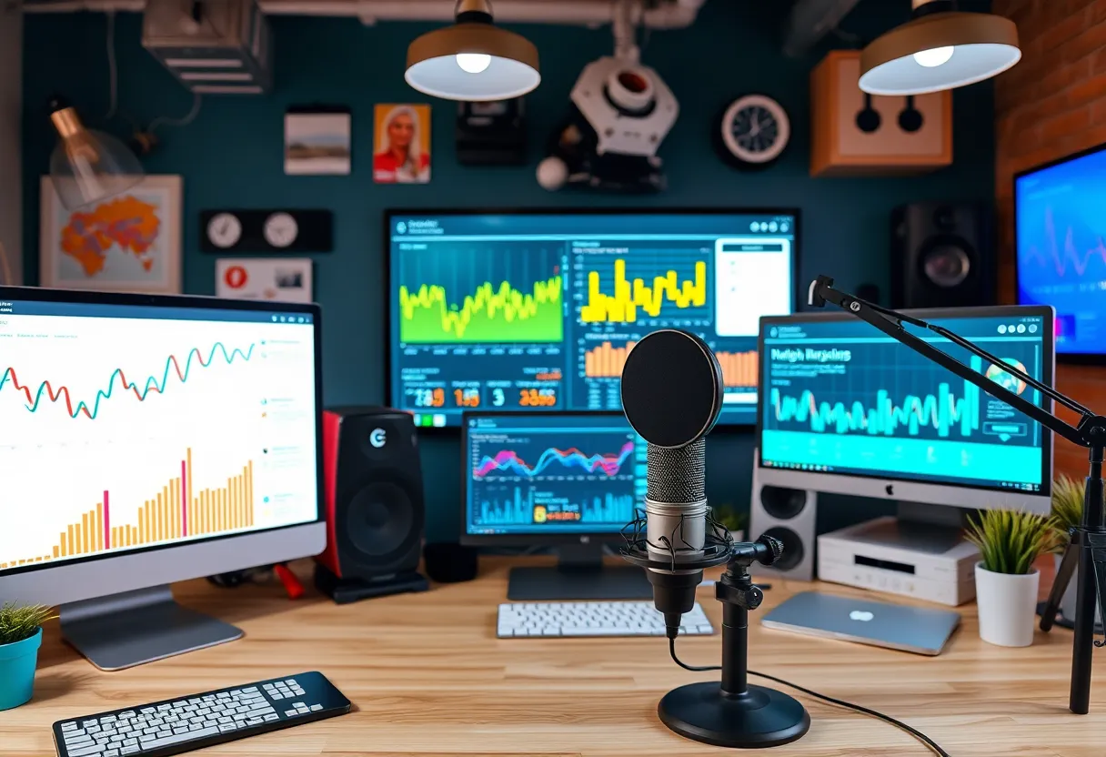 Podcast session focused on digital marketing insights