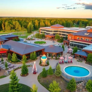 Exterior view of Grand Traverse Band Economic Development Corporation's properties