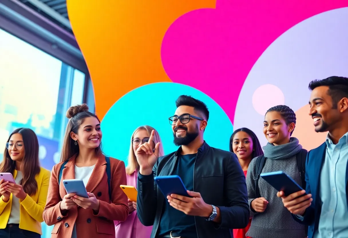 Engaging influencer marketing scene in financial services