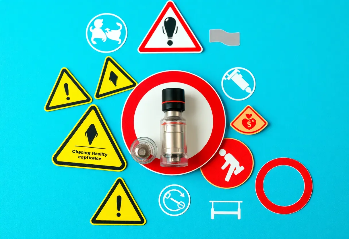 Vape cartridge recall warning