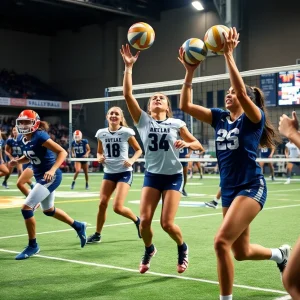 Athletic players from the Mountain West Conference in action.