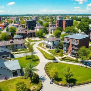 New housing developments in Muskegon, Michigan