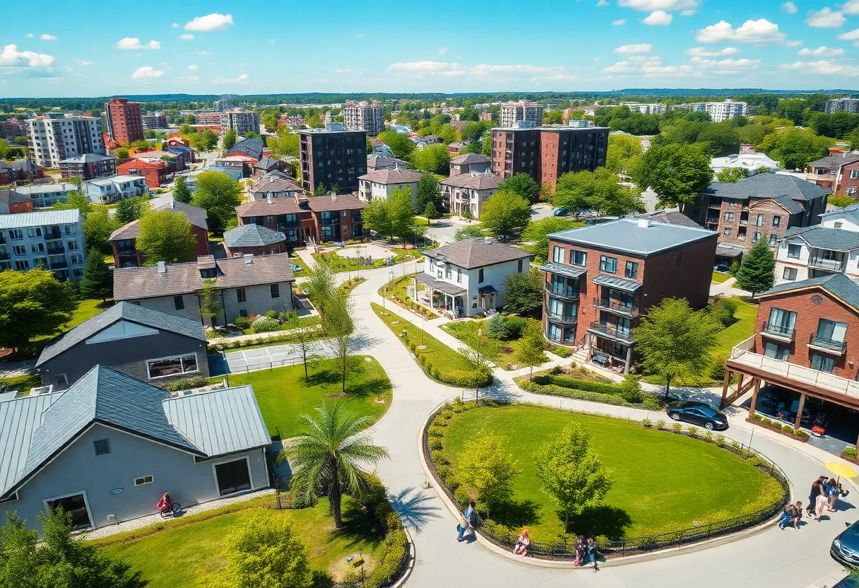 New housing developments in Muskegon, Michigan