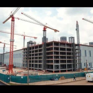 Construction of a multi-tenant facility in Walker