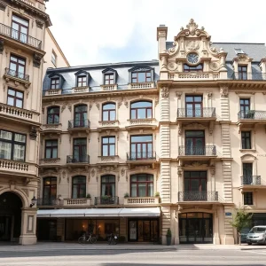Interior view of Amsterdam Lofts showing modern and historic design elements.