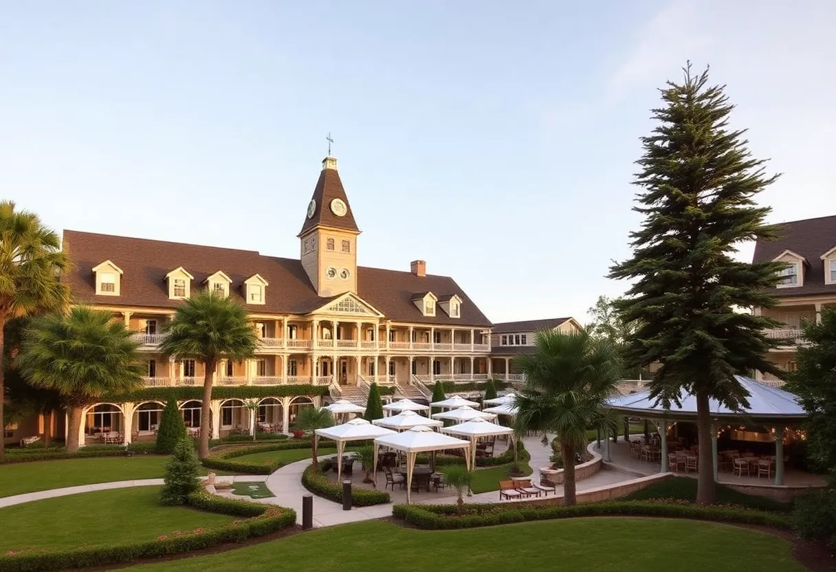 Scenic view of Saint John's Resort in Michigan