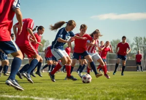 Soccer match between Bloomfield Hills and Royal Oak.