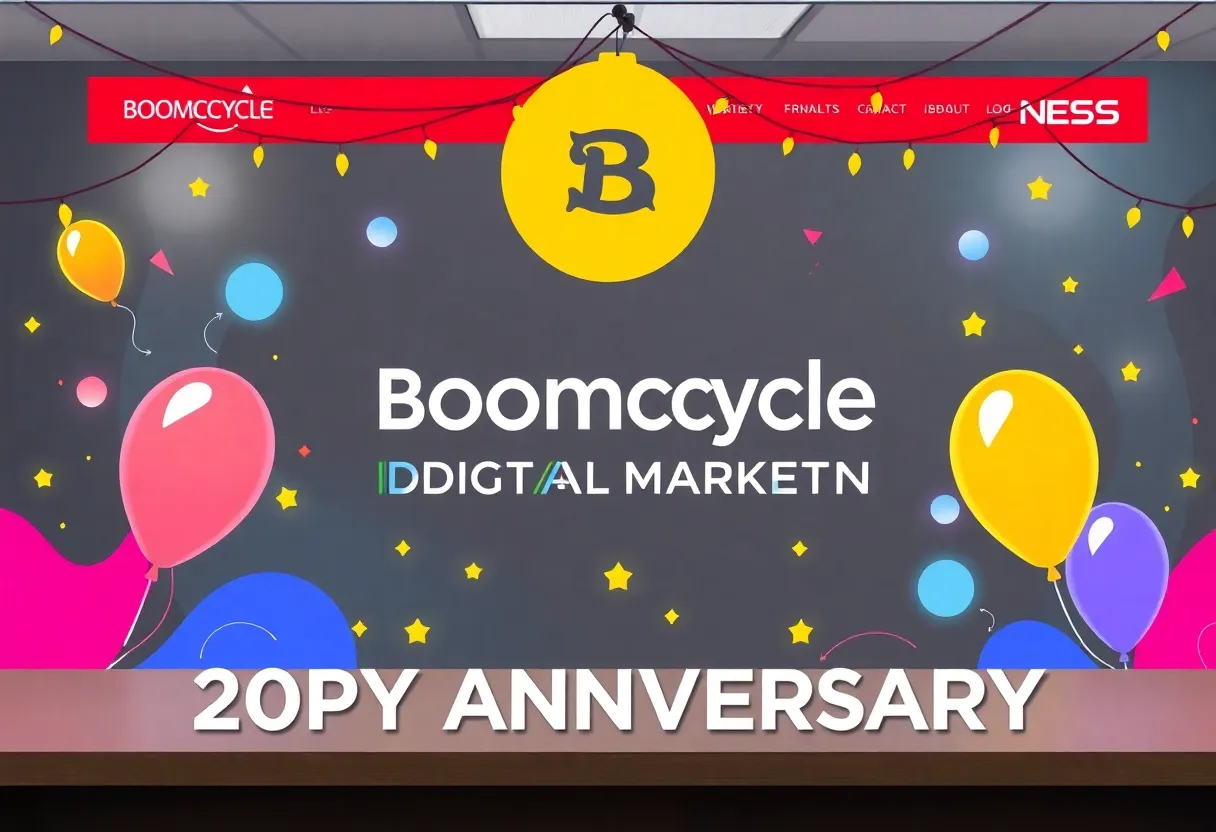 Boomcycle Digital Marketing 20th Anniversary Celebration