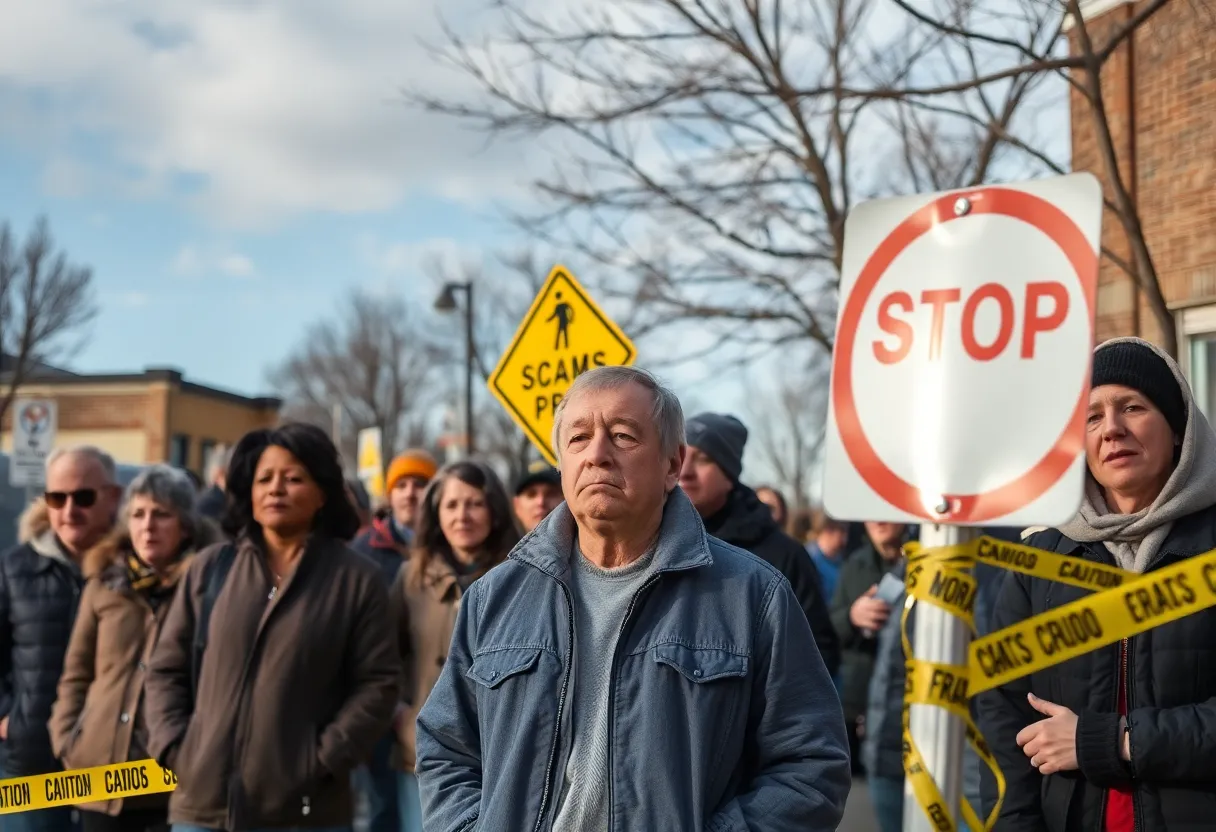 Community members staying vigilant against scams in Grand Rapids, Michigan.