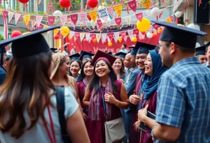 Alumni gathered for the Michigan State University reunion at Holden Hall