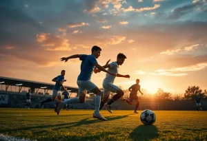Soccer match between Novi Wildcats and Brighton Bulldogs
