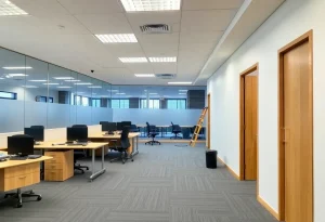 Interior of the newly renovated Secretary of State office