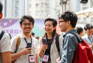 Event on short-form video content with prominent industry leaders in Hong Kong.