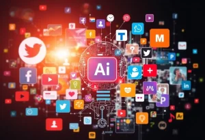 AI technology enhancing social media marketing