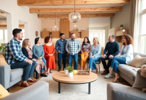 A variety of homes in a Michigan neighborhood, symbolizing quick renovation solutions.