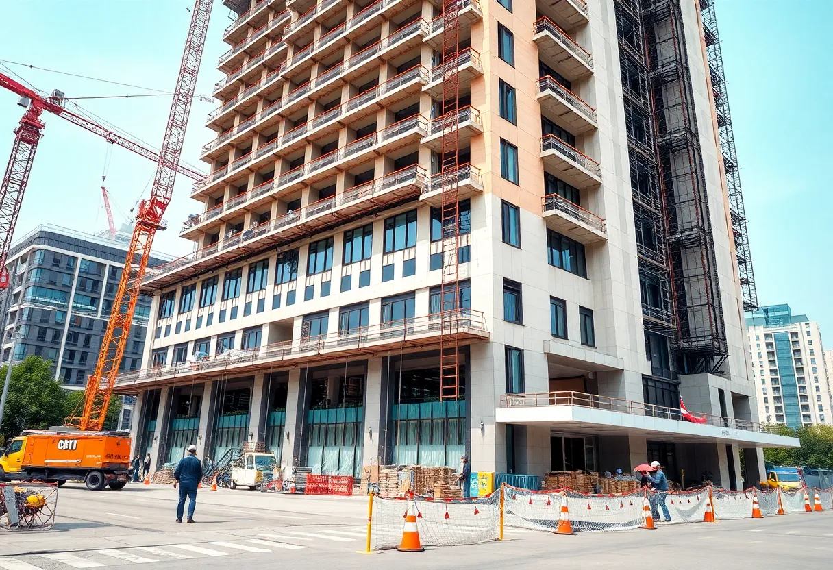 Luxurious hotel lobby design representing the upcoming renovation boom in 2026