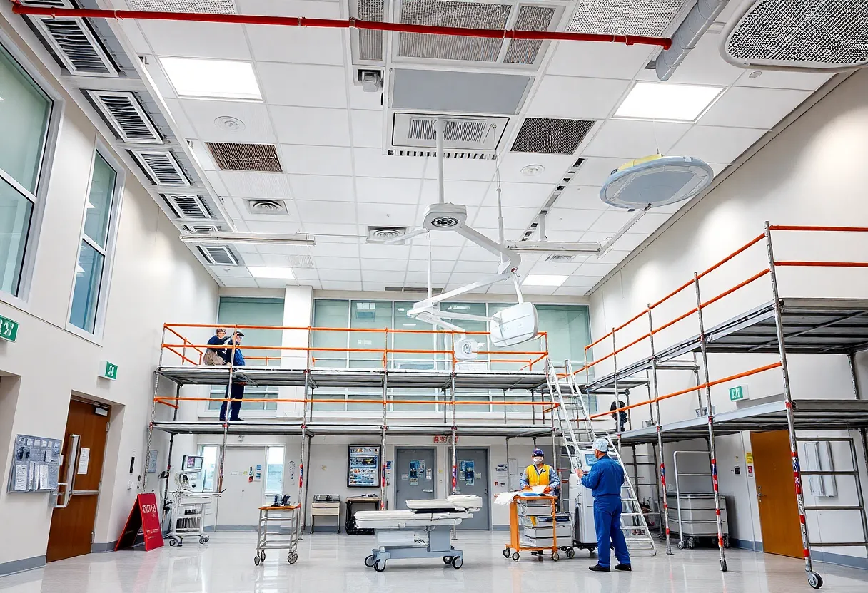 Renovated emergency department at Trinity Health Ann Arbor
