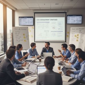 Participants engaging at the ACMA conference focused on case management.