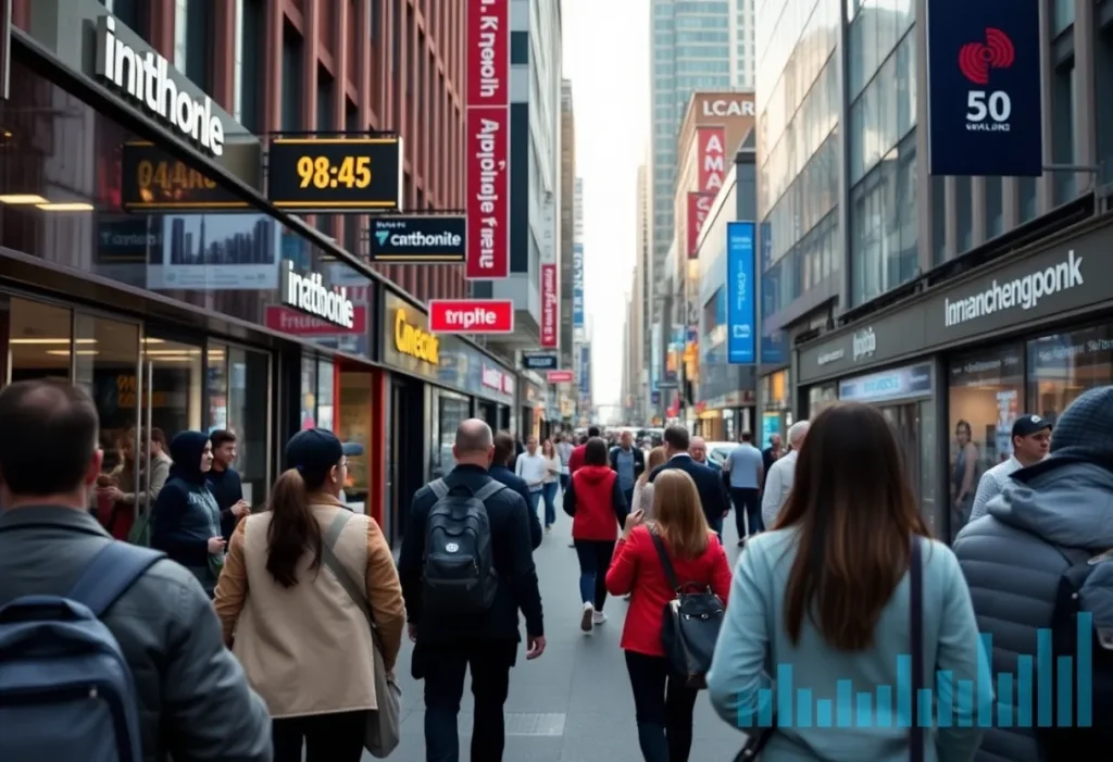 Auckland city's vibrant business scene with a focus on digital marketing strategies.